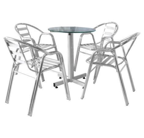 Bàn ghế inox mẫu nào đẹp, giá rẻ được ưa dùng