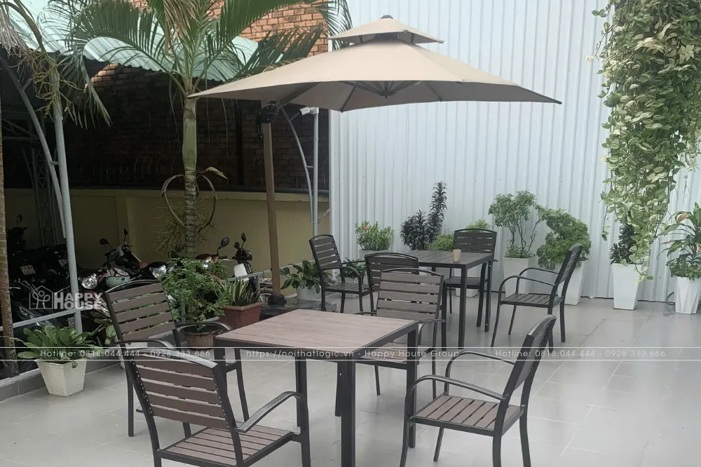 TƯ VẤN CHỌN BÀN GHẾ SÂN VƯỜN - BÍ QUYẾT TẠO KHÔNG GIAN XANH LÝ TƯỞNG CHO GIA ĐÌNH BẠN