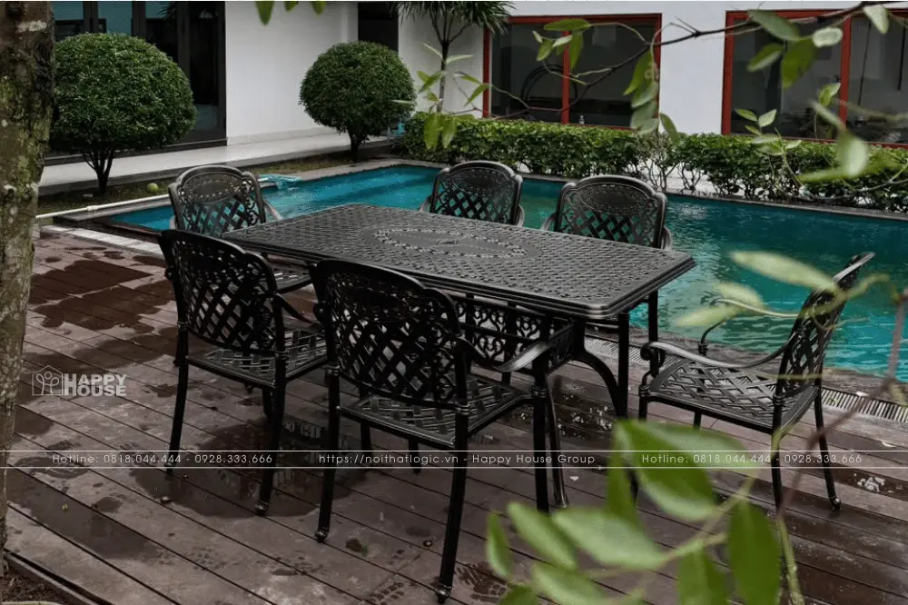 TƯ VẤN CHỌN BÀN GHẾ SÂN VƯỜN - BÍ QUYẾT TẠO KHÔNG GIAN XANH LÝ TƯỞNG CHO GIA ĐÌNH BẠN