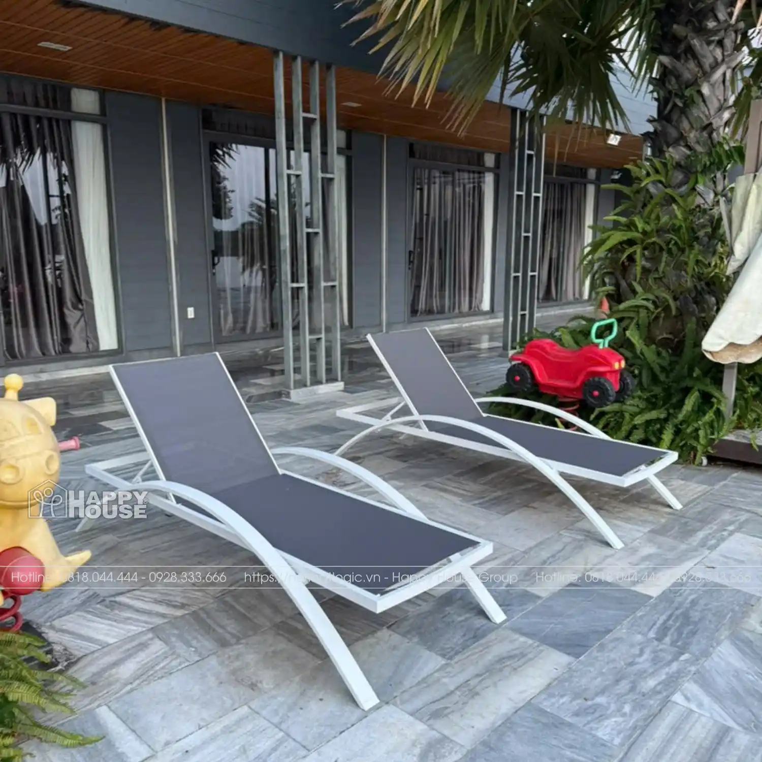 Bàn Ghế Hồ Bơi Cao Cấp Tại JT Resort Cẩm Mỹ, Đồng Nai