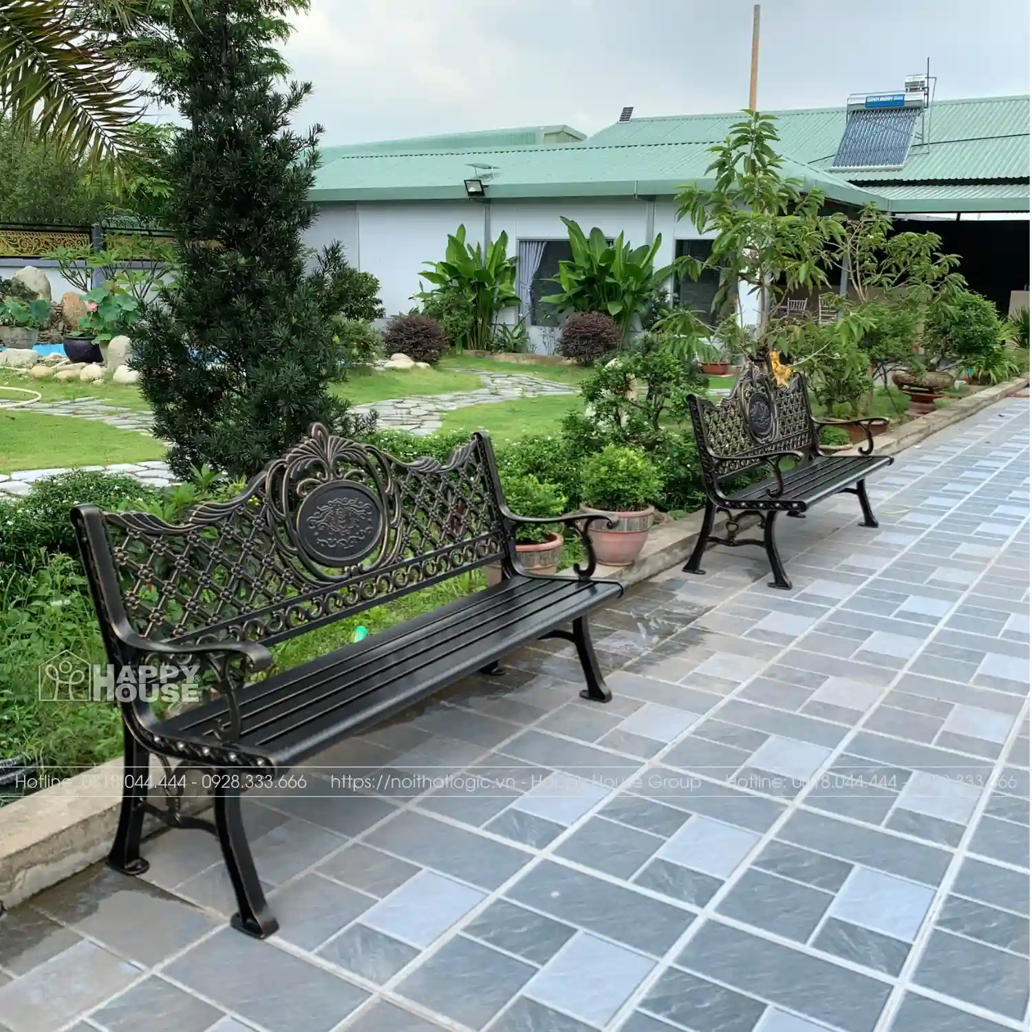 Ghế Công viên Nhôm Đúc tại Bình Dương - Nâng Tầm Không Gian Công Cộng