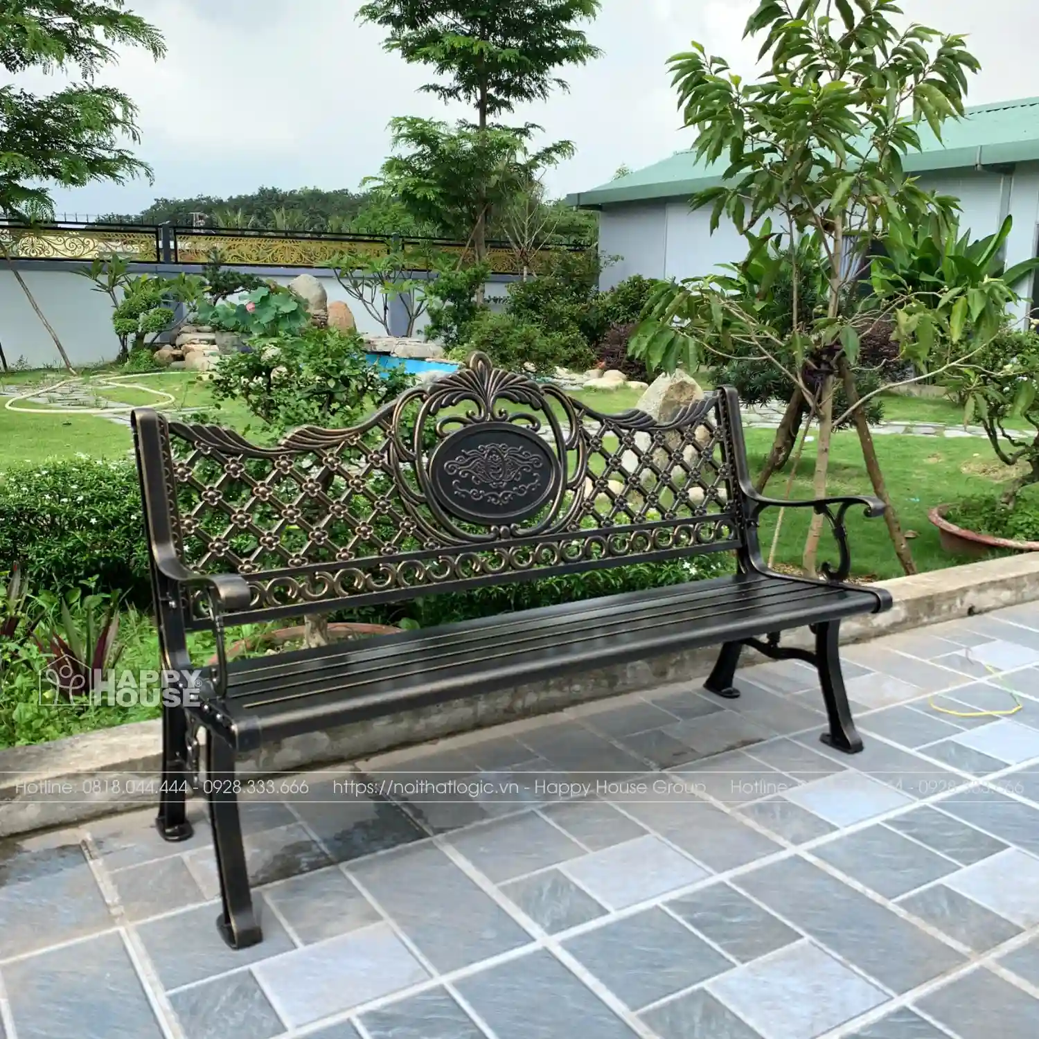 Ghế Công viên Nhôm Đúc tại Bình Dương - Nâng Tầm Không Gian Công Cộng