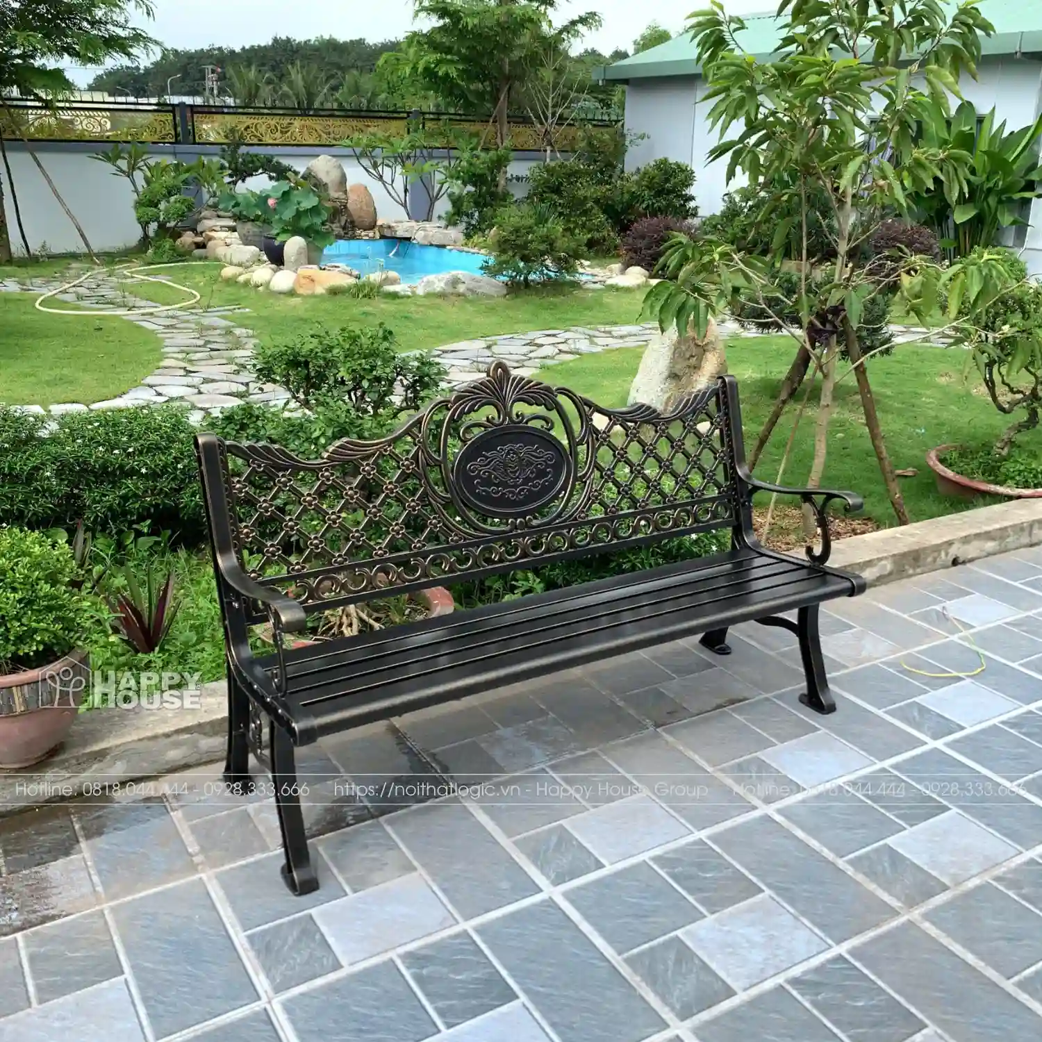 Ghế Công viên Nhôm Đúc tại Bình Dương - Nâng Tầm Không Gian Công Cộng