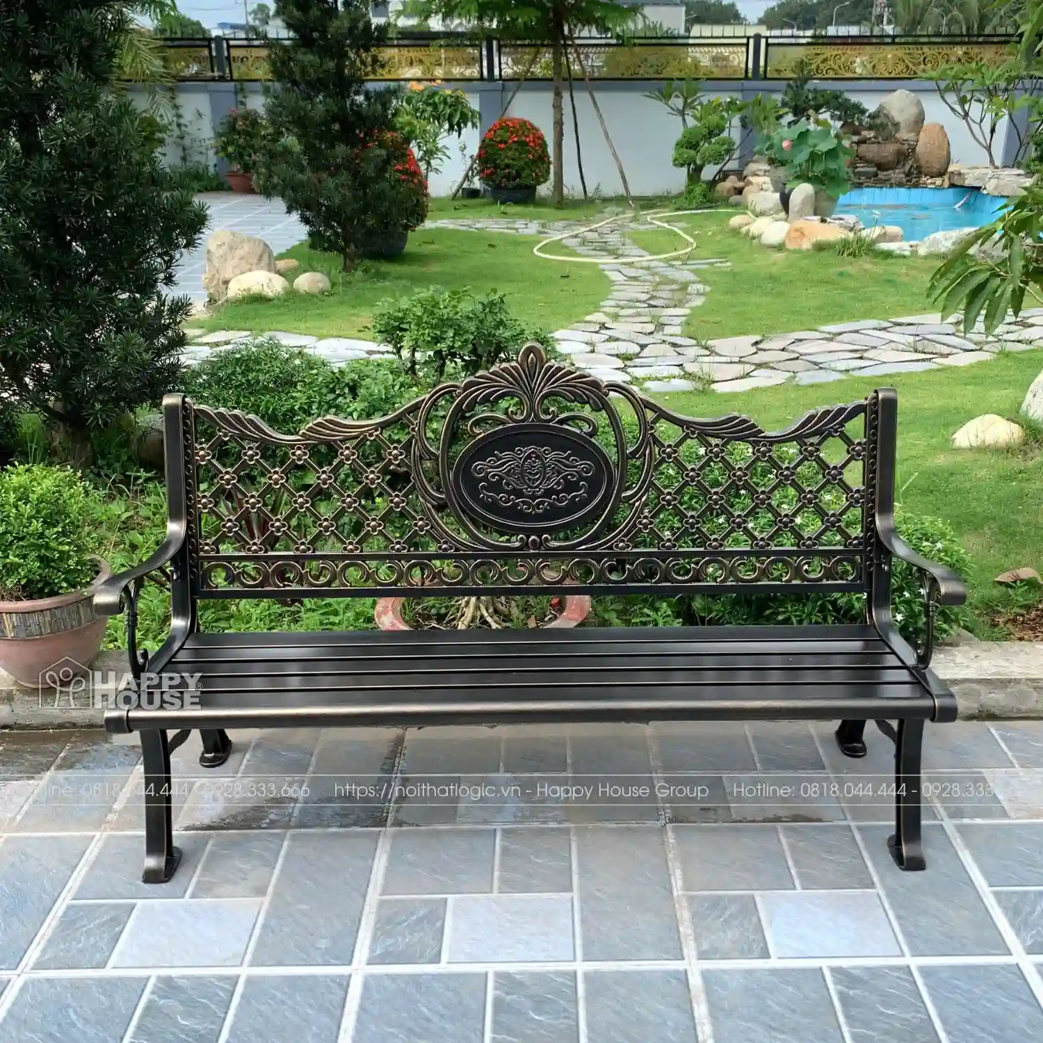 Ghế Công viên Nhôm Đúc tại Bình Dương - Nâng Tầm Không Gian Công Cộng