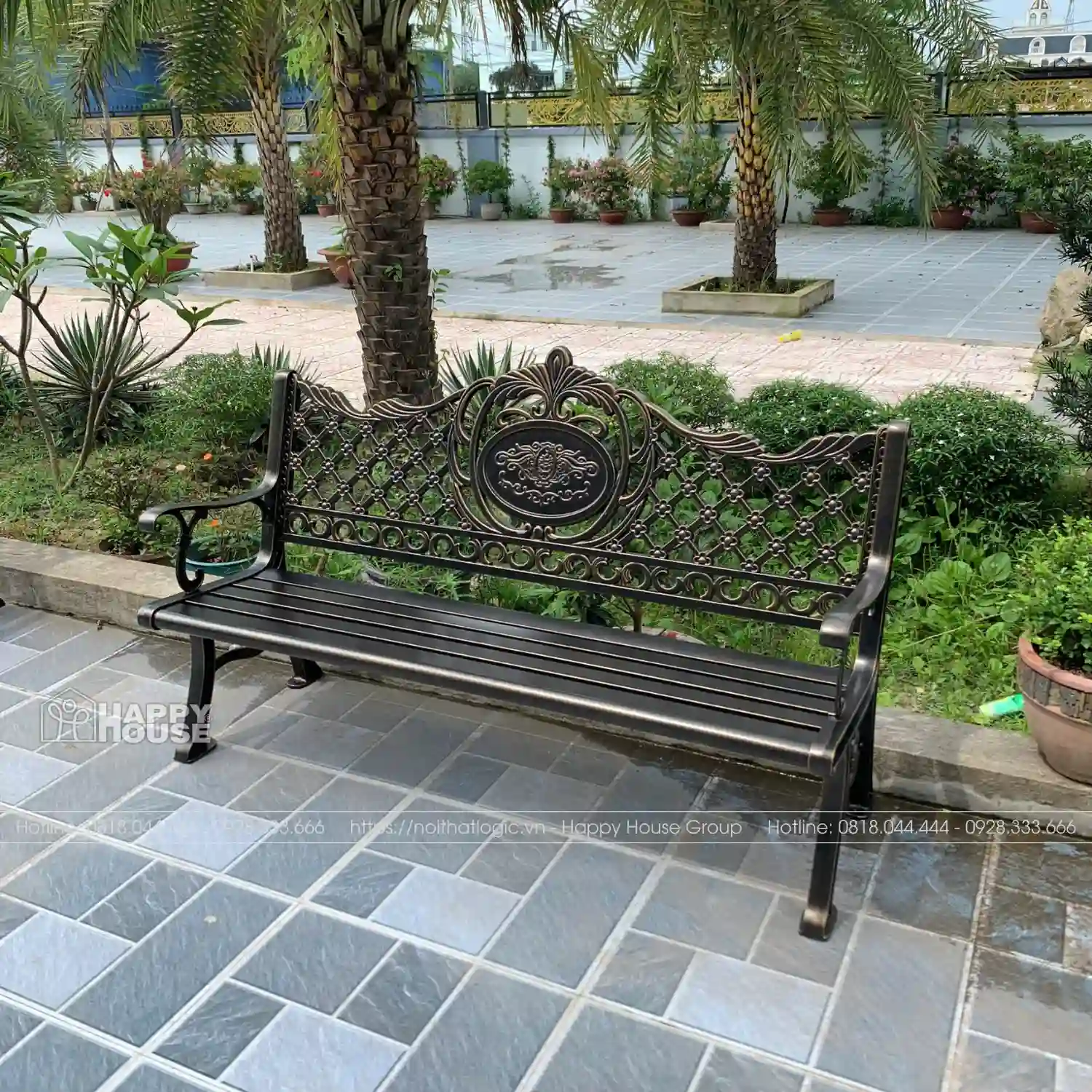 Ghế Công viên Nhôm Đúc tại Bình Dương - Nâng Tầm Không Gian Công Cộng