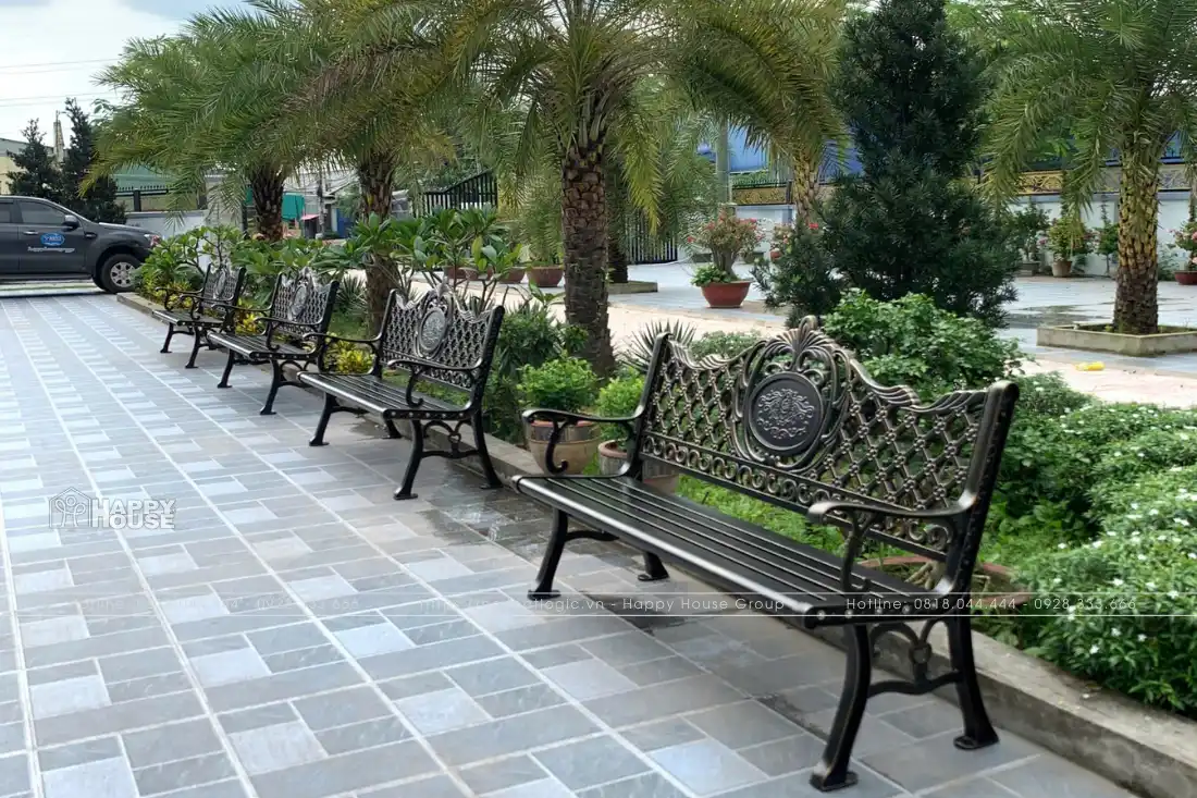 Ghế Công viên Nhôm Đúc tại Bình Dương - Nâng Tầm Không Gian Công Cộng