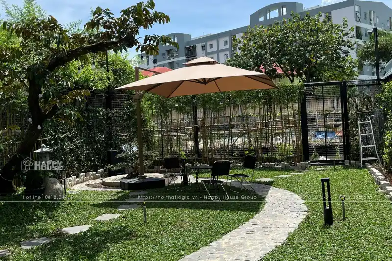 Nội Thất Logic Hoàn Thành Dự Án Ngoại Thất Sân Vườn Tạo Không Gian Thư Giãn Giữa Lòng Thành Phố
