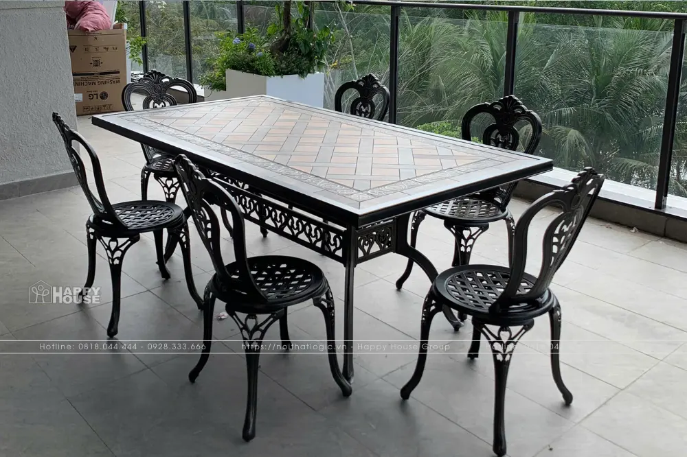 Top 10 mẫu bàn ghế sân vườn đẹp nhất 2026 được ưa chuộng hiện nay