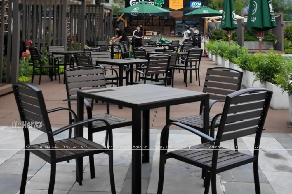 Dự Án Setup Không Gian Cafe Ngoài Trời Tại Delicia, KĐT The Manor Central Park, Hà Nội