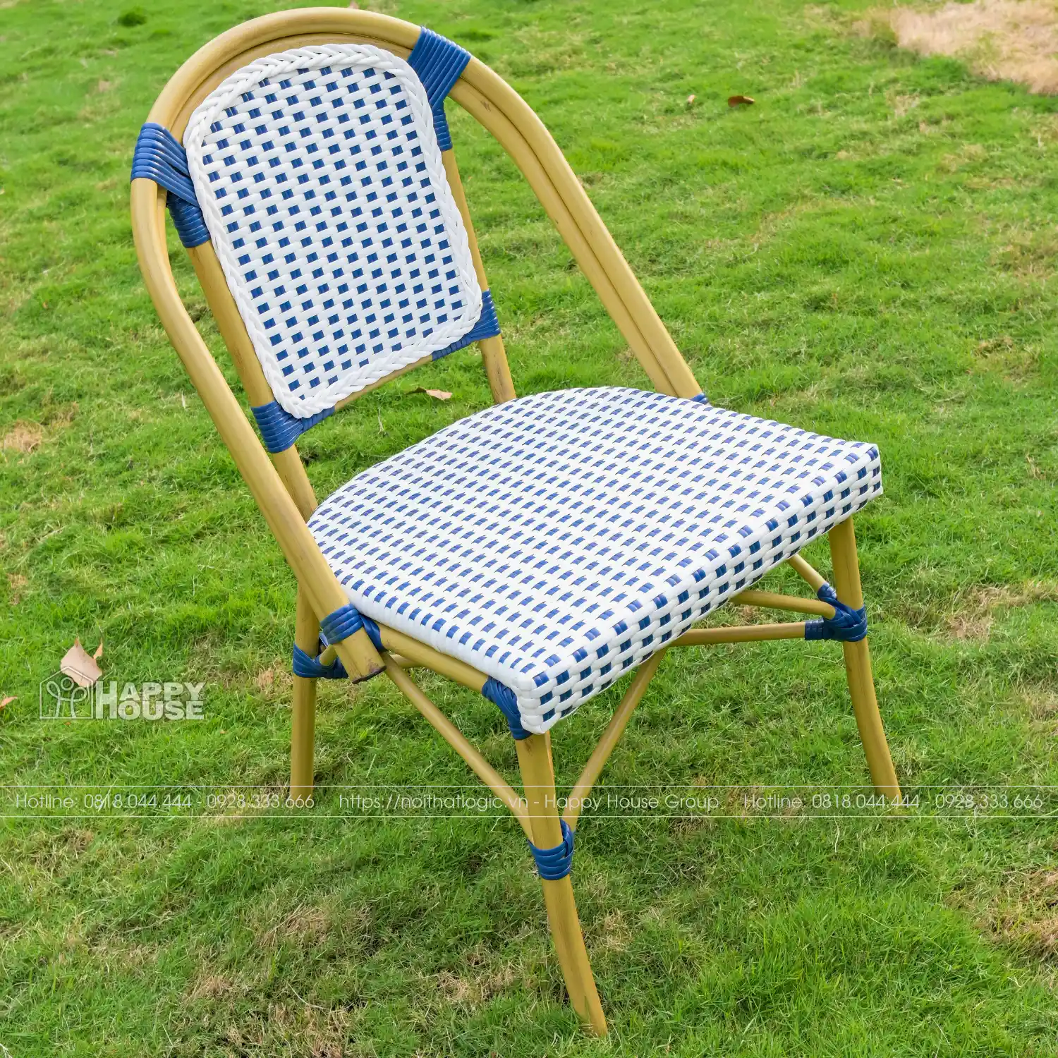 Ghế Cafe Ngoài Trời Sợi Nhựa Giả Mây GL19-KT