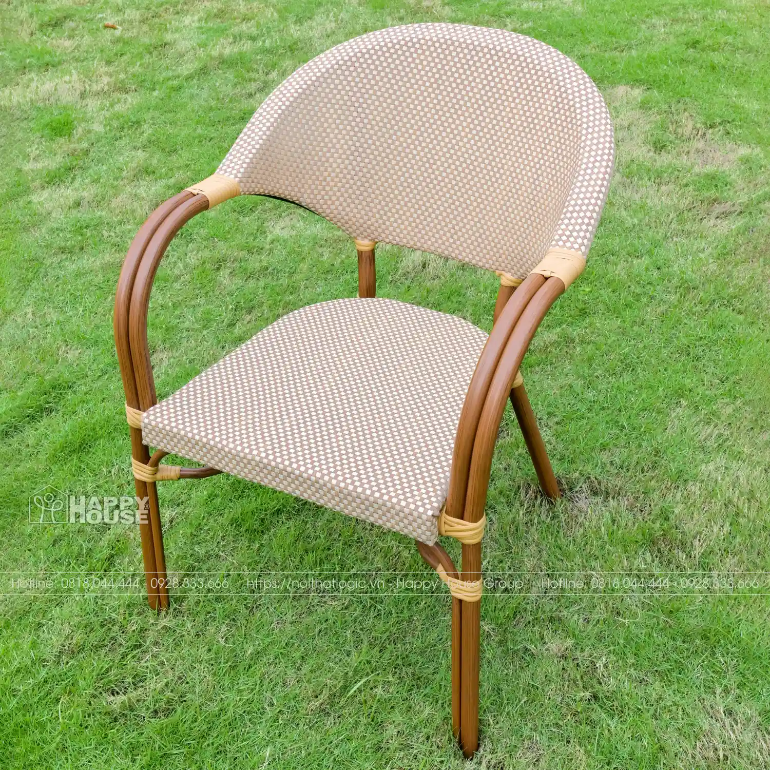 Bộ Bàn Ghế Ngoài Trời Composite 6 ghế - Đẳng Cấp Sang Trọng