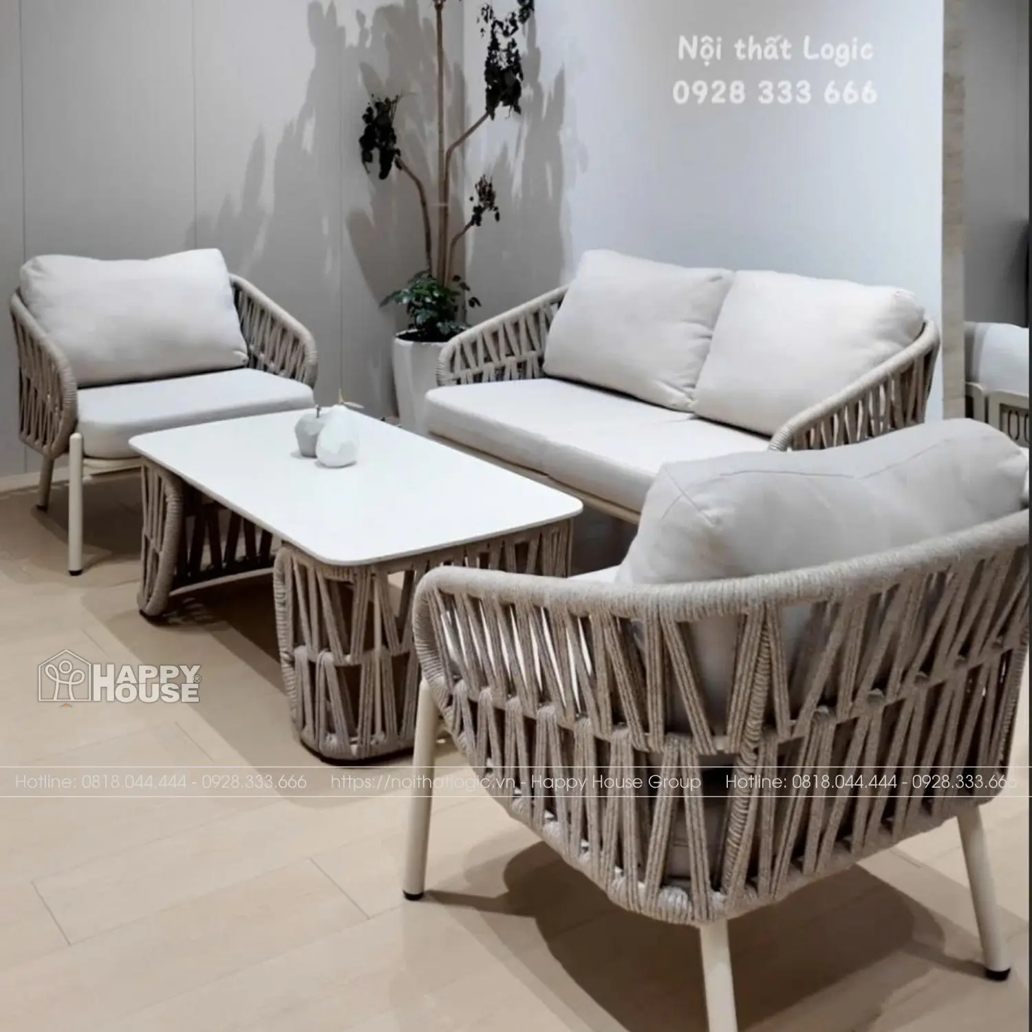 Bộ Sofa cao cấp ngoài trời SFD01