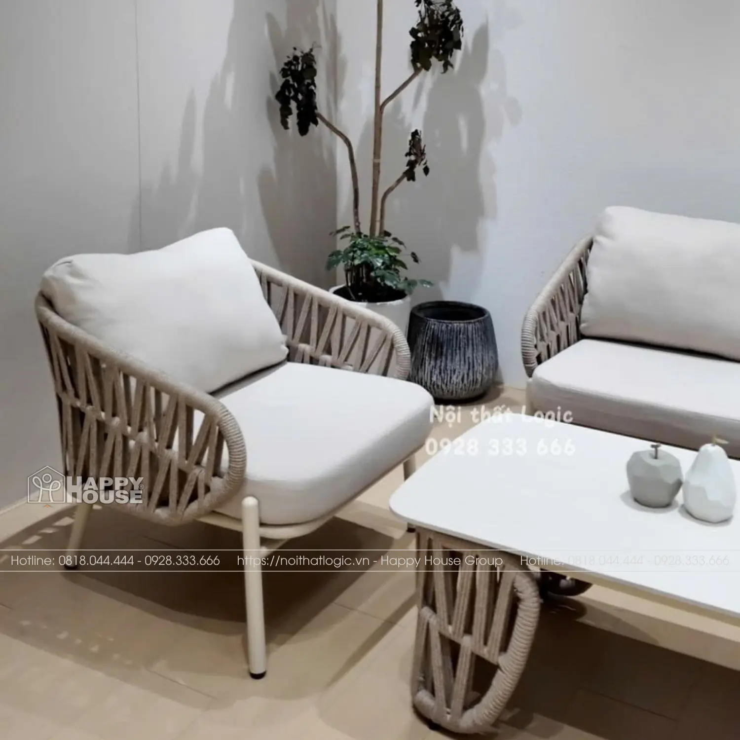 Bộ Sofa cao cấp ngoài trời SFD01