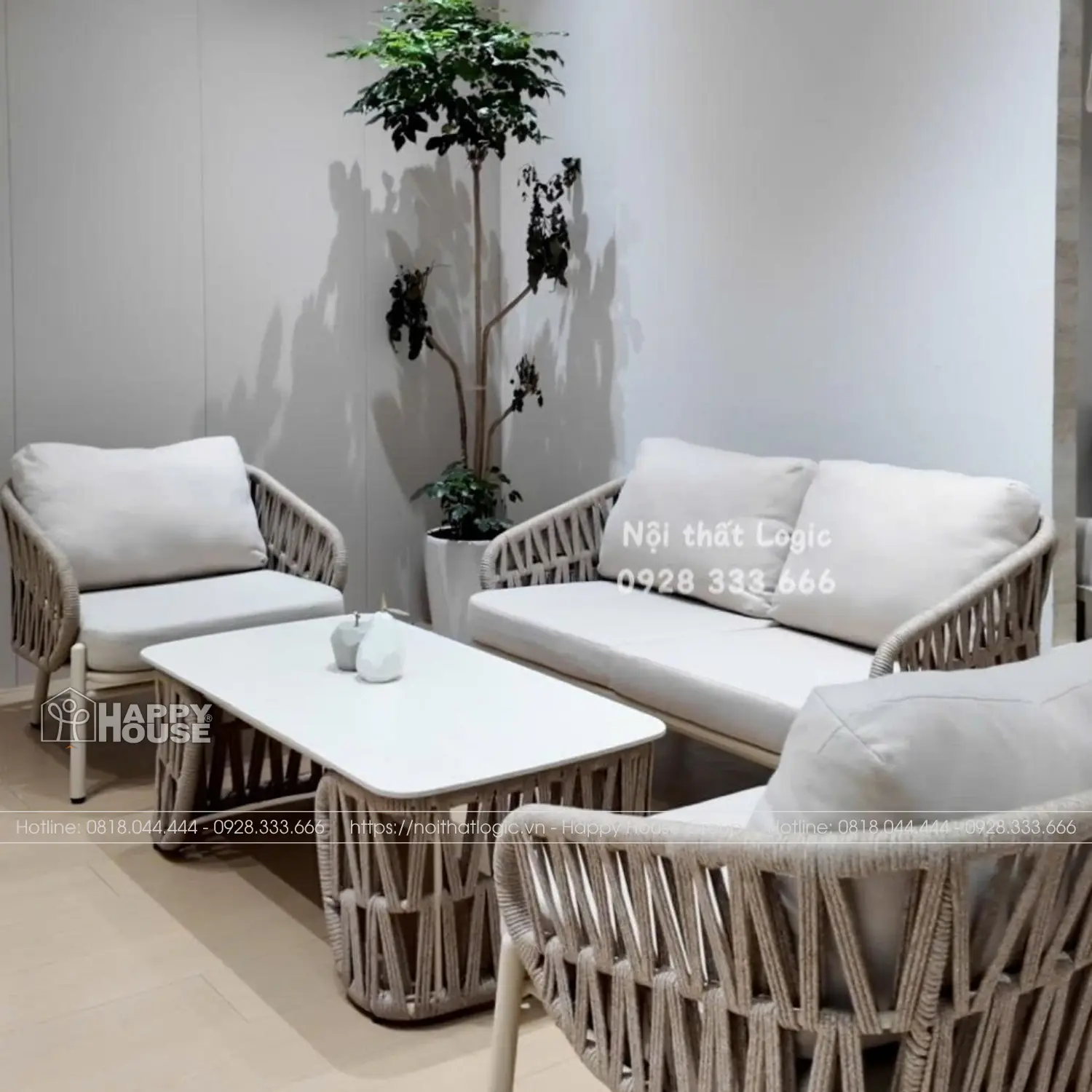 Bộ Sofa cao cấp ngoài trời SFD01