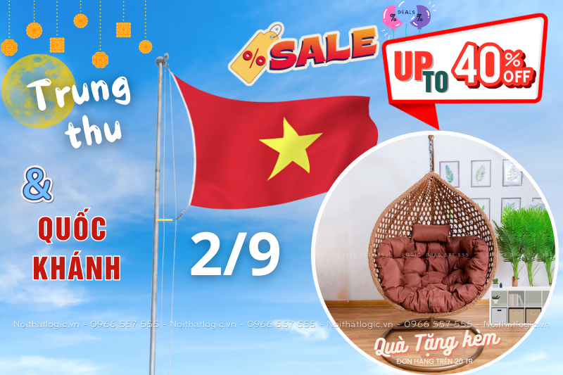 Chương trình khuyến mại nhân dịp chào mừng lễ Quốc khánh 2/9 và tết Trung thu 2024