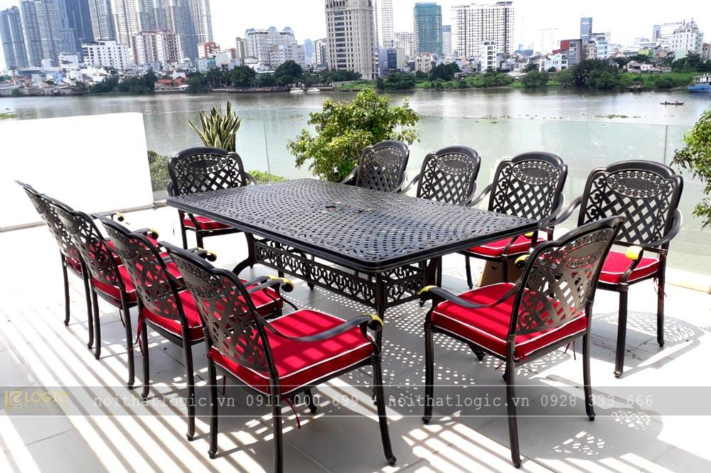Bàn ghế sân vườn cho Thảo Điển - Khu ăn chơi cực có gu dành cho giới "nhà giàu" tại Sài Gòn