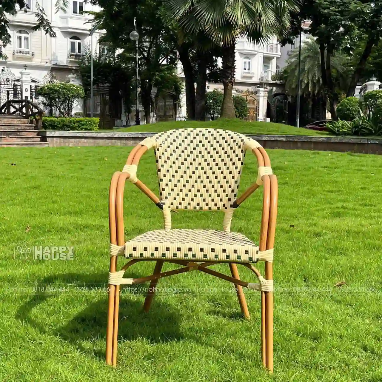 Ghế Lưới Textilene Có Tựa Tay GCF02