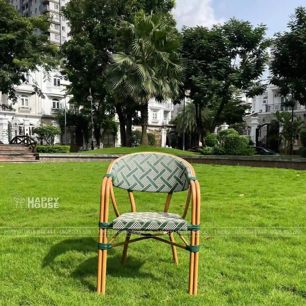 Ghế Lưới Textilene Có Tựa Tay GCF02