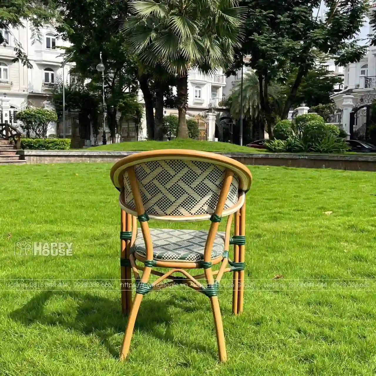 Ghế Lưới Textilene Có Tựa Tay GCF02