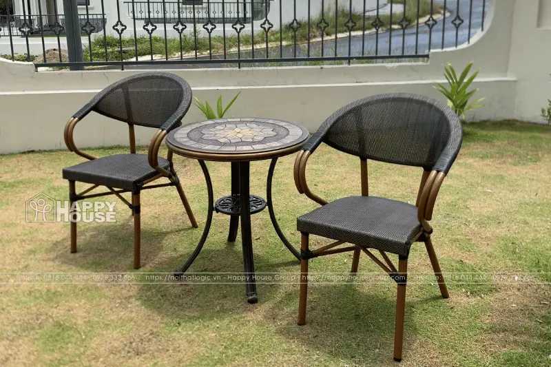 Bộ bàn ghế ban công chung cư đẹp nhất năm 2025 - Khám Phá Những Xu Hướng Mới