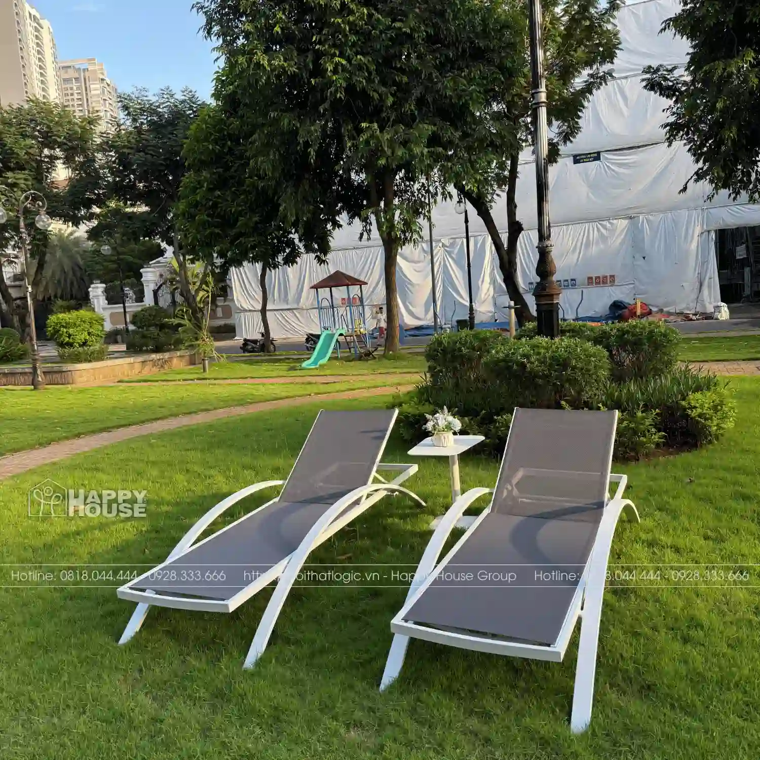 Bàn Phụ Hồ Bơi Nhôm Đúc Mã H202 - Thiết Kế Gọn Gàng, Chống Nước Tuyệt Đối