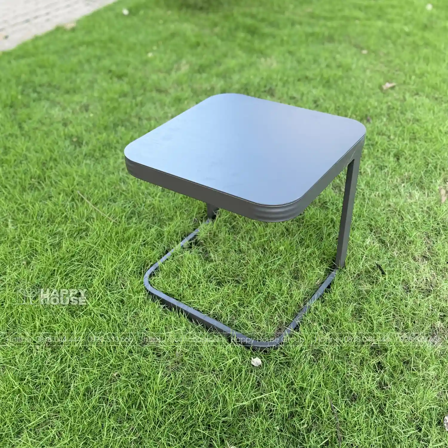 Bàn Hồ Bơi Nhôm Đúc Vuông 45cm Màu Đen D45 - Tinh Tế, Sang Trọng Cho Không Gian Hiện Đại