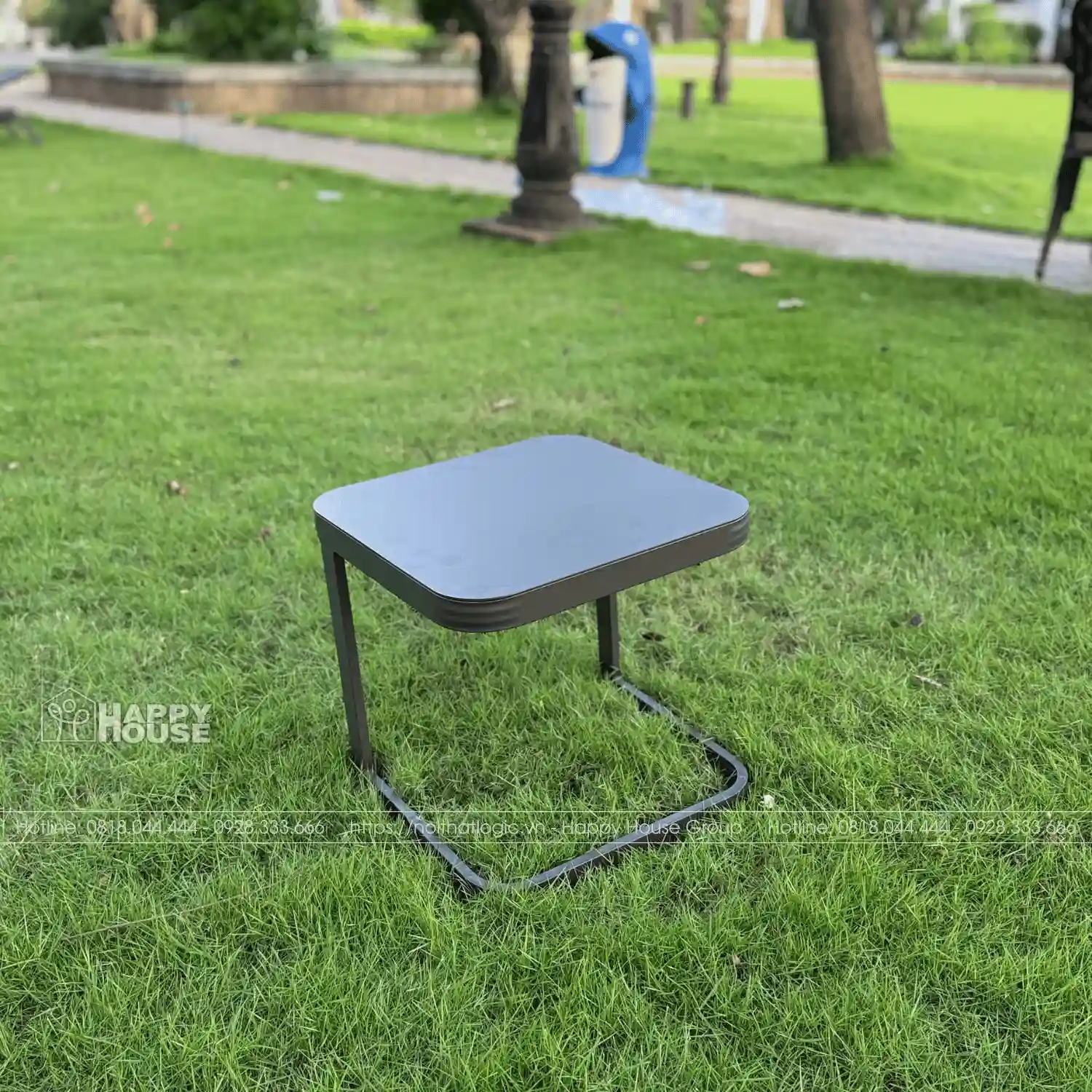 Bàn Hồ Bơi Nhôm Đúc Vuông 45cm Màu Đen D45 - Tinh Tế, Sang Trọng Cho Không Gian Hiện Đại
