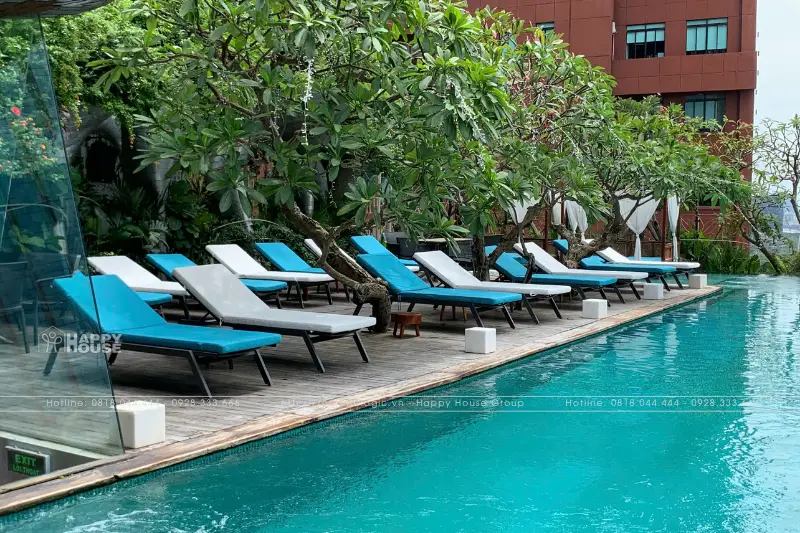 Nội Thất Logic Hoàn Thành Dự Án Cung Cấp Và Lắp Đặt Ghế Hồ Bơi Tại Quận 1, Tp. Hồ Chí Minh