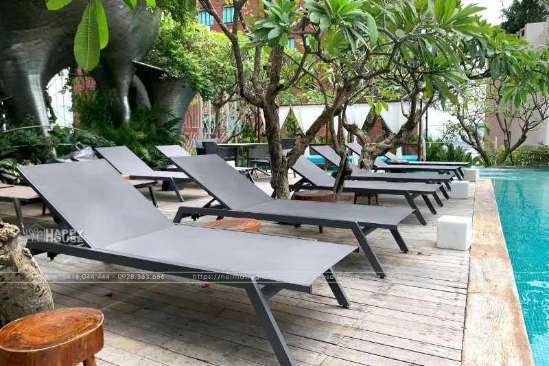 Nội Thất Logic Hoàn Thành Dự Án Cung Cấp Và Lắp Đặt Ghế Hồ Bơi Tại Quận 1, Tp. Hồ Chí Minh
