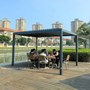 Nhà Chòi Sân Vườn Không Mành Pergola Aluminum NC-PAKM